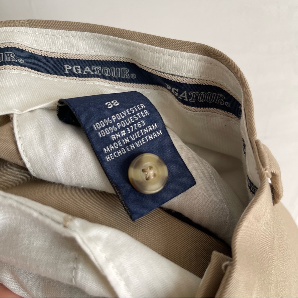 PGA Tour 38 Tan Shorts